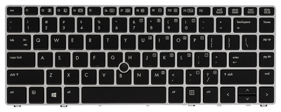 Replacement laptop keyboard HP COMPAQ Elitebook 9470m (TRACKPOINT)