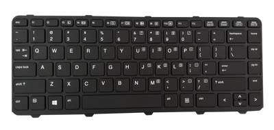 Replacement laptop keyboard HP COMPAQ Probook 430 G1 440 G1 (WITH FRAME)
