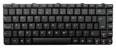 Replacement laptop keyboard IBM LENOVO Ideapad U350 (BIG ENTER)