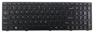 Replacement laptop keyboard IBM LENOVO Y580 (SMALL ENTER)