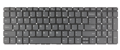 Replacement laptop keyboard LENOVO 320-15AST 320-15ISK 320-15IKB (GREY)