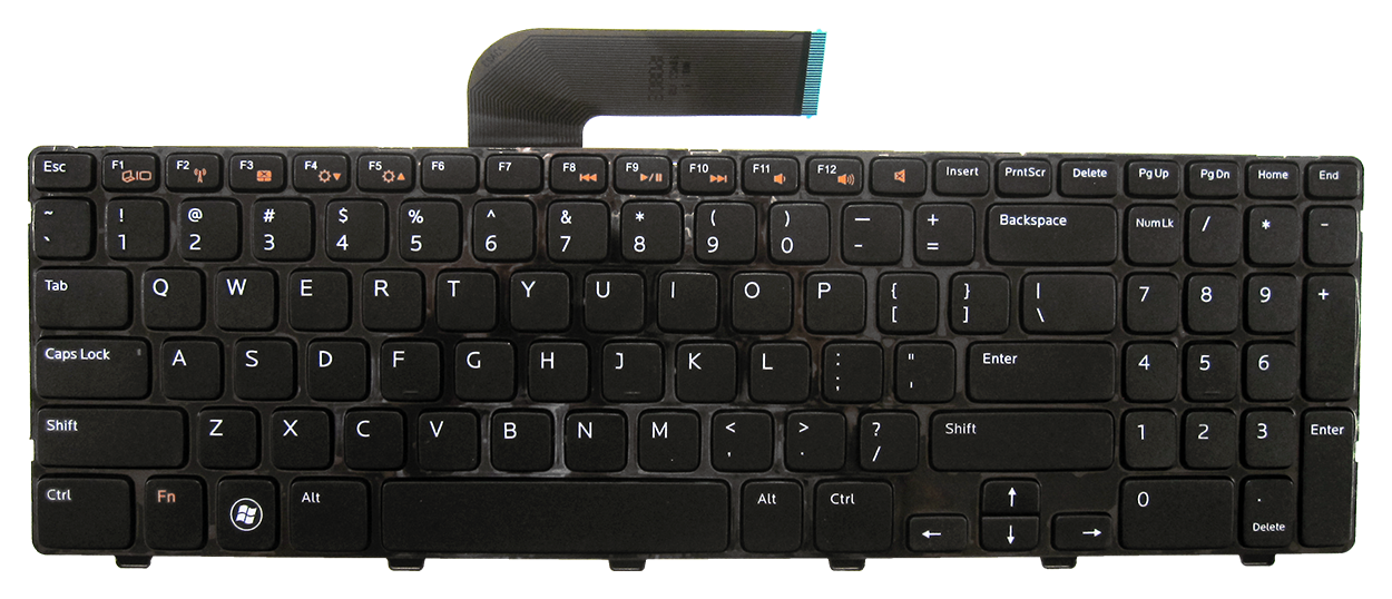 Keyboard Dell Inspiron 15r Q15r 5110 M5110 N5110 Small Enter Keyboards Dell Laptopshop Pl Sklep Z Czesciami Do Laptopow