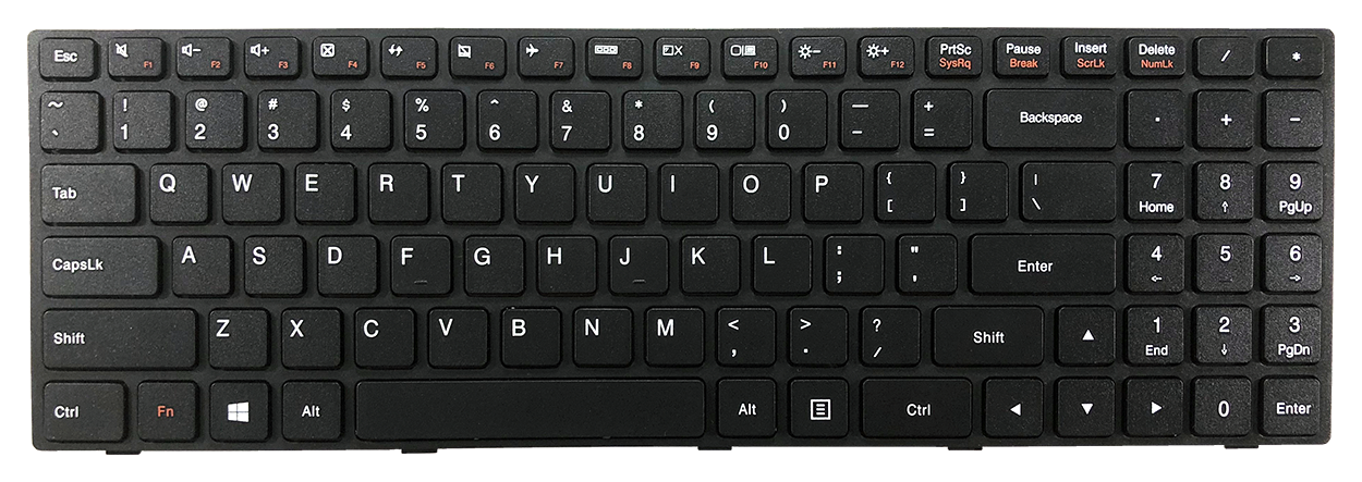 Keyboard Ibm Lenovo Ideapad 100 100 15iby 100 15lby Keyboards Ibm Lenovo Laptopshop Pl Sklep Z Czesciami Do Laptopow