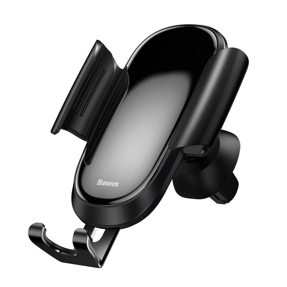 Baseus Future Gravity Car Mount Air Vent Phone Bracket Holder black