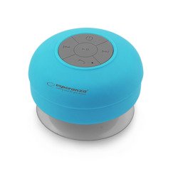 ESPERANZA BLUETOOTH SPEAKER WATER RESISTANCE SPRINKLE BLUE