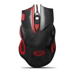 ESPERANZA WIRED MOUSE FOR GAMERS 7D OPT. USB MX401 HAWK BLACK-RED