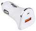 Car charger 12/24V Akyga AK-CH-07 18W USB-A Quick Charge 3.0 5-12V / 1.5-3A  white