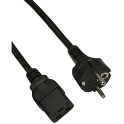 Kabel zasilający serwerowy Akyga AK-UP-01 CU CEE 7/7 / IEC C19 1.8 m