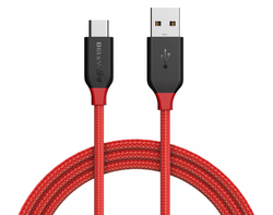 BLITZWOLF Kabel USB-C 3A BW-TC5 - CZERWONY 1m