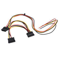 Przewód serwisowy ATX Akyga AK-SC-24 Molex (f) / Sata (f) / Sata (f) 40 / 15 / 15 cm