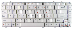 Replacement laptop keyboard IBM LENOVO Ideapad Y450 Y550 Y560 (WHITE)