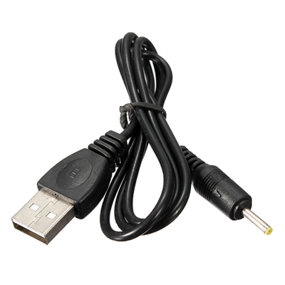 Kabel zasilający Akyga AK-DC-02 USB A (m) / 2.5 x 0.7 mm (m)