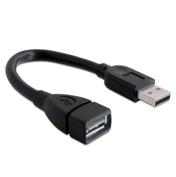 Cable USB Akyga AK-USB-23 USB A (m) / USB A (f) ver. 2.0 15cm