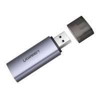 Ugreen 2-in-1 USB 3.2 Gen 1 (SuperSpeed USB 5 Gbps) Memory Card Reader for micro SD / SD gray (60723 CM216)