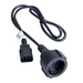 Adapter zasilający Akyga AK-PC-13A CCA CEE 7/3 / IEC C14 1 m