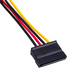 Adapter z kablem Akyga AK-CA-16 Molex (m) / 2x SATA (f) 2x 15cm