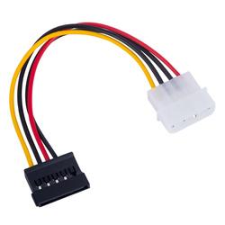 Adapter z kablem Akyga AK-CA-17 Molex (m) / SATA (f) 15cm