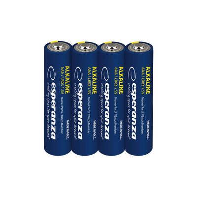 Esperanza AAA alkaline batteries 4 pcs