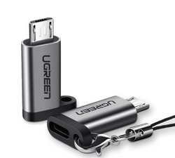 Ugreen USB Type C to Micro USB Adapter Gray (50590)