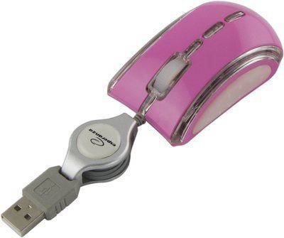 ESPERANZA MYSZ PRZEWOD. MINI OPT. USB CELANEO RÓŻOWA EM109P