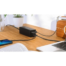 Ładowarka sieciowa Akyga Charge Brick AK-CH-17 65W 2x USB-A + 2x USB-C QC4+ PD 5-20V / 1.5-3.25A