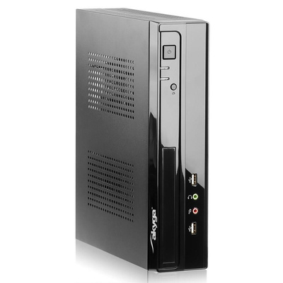 Case Mini ITX Akyga AK-730-01BK USB 2.0 black + PSU AK-I1-200 200W