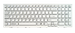 Replacement laptop keyboard SONY Vaio VPC-EH PCG-71811M PCG-71911M (WITH FRAME, WHITE)