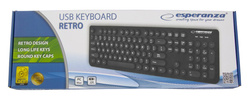 ESPERANZA WIRED USB KEYBOARD RETRO