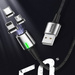 Baseus Zinc magnetyczny kabel USB / micro USB 2m 1.5A czarny (CAMXC-B01)