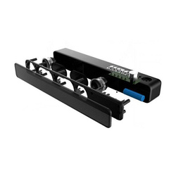 WK Design bezprzewodowy głośnik Bluetooth 5.0 mini Soundbar AUX USB czytnik kart micro SD czarny (ST550 black)