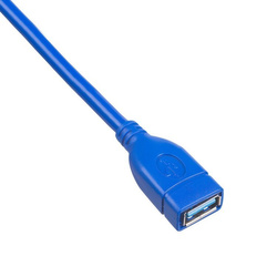 Cable USB Akyga AK-USB-28 extension USB A (m) / USB A (f) ver. 3.0 1.0m