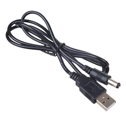 Kabel zasilający Akyga AK-DC-04 CU USB A (m) / 5.5 x 2.5 mm (m) 0.8 m