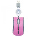 ESPERANZA CELANEO 3D WIRED OPTICAL MOUSE USB WITH RETRACTABLE CABLE PINK