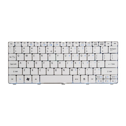 Klawiatura do laptopa ACER Aspire One D255 D257 D260 D270 521 532 533 (BIAŁA, MAŁY ENTER, F3 - BLUETOOTH)