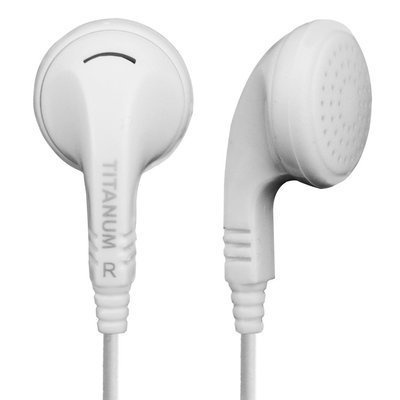 TITANUM STEREO EARPHONES TH108W WHITE