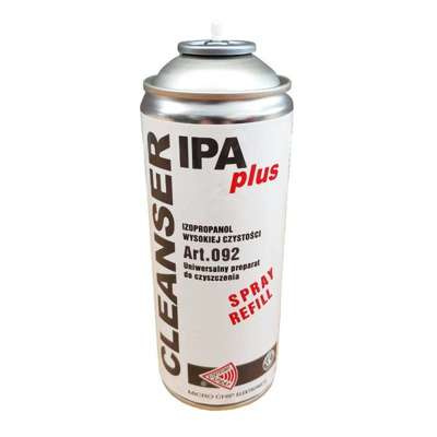 Isopropyl alcohol IPA PLUS SPRAY REFILL 400ml Art. 092