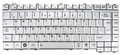 Replacement laptop keyboard TOSHIBA A200 A300 M200 M300 L200 L300 (SILVER, BIG ENTER)