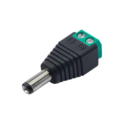 Twisted connector Akyga AK-SC-16 5.5 x 2.1 mm (m) UTP CCTV