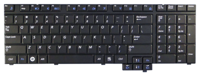 Replacement laptop keyboard SAMSUNG R718 R720 R730