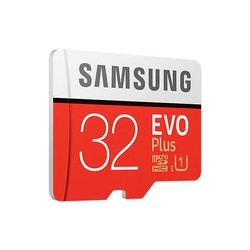 Samsung MicroSDHC EVO Plus micro SD Memory Card 32 GB with SD Adapter Class 10 MB-MC32GA/EU