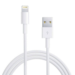 cable USB white 2M iPhone 5 Lightning iPad 4 iPod 