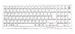 Replacement laptop keyboard SONY Vaio VPC-EH PCG-71811M PCG-71911M (WITH FRAME, WHITE)