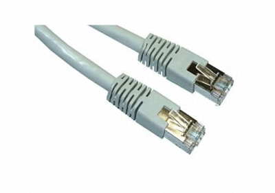 Kabel sieciowy PatchCord Cat 6 RJ45 2m FTP szary