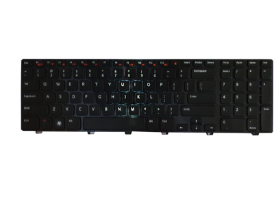 Replacement laptop keyboard DELL 3750 17R N7110 5720 7720 L702X (SMALL ENTER, BACKLIT)