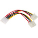 Adapter with cable Akyga AK-CA-15 Molex (m) / 2x Molex (f) 2x 15cm