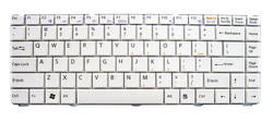 Replacement laptop keyboard SONY Vaio VGN-NS VGN-NR PCG-7151M PCG-7161M (WHITE)