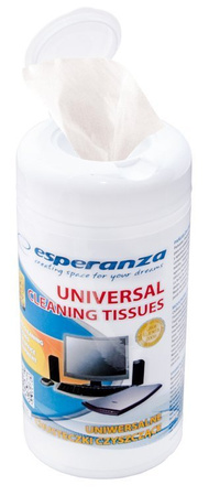 ESPERANZA UNIVERSAL CLEANING TISSUES 100PCS