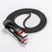 Baseus Cafule Cable Durable Nylon Braided Wire USB / micro USB 2A 3M black-gray (CAMKLF-HG1)