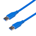 Cable USB Akyga AK-USB-14 USB A (m) / USB A (m) ver. 3.0 1.8m