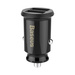 Baseus Grain Car Charger mini car charger 2x USB 3.1A black